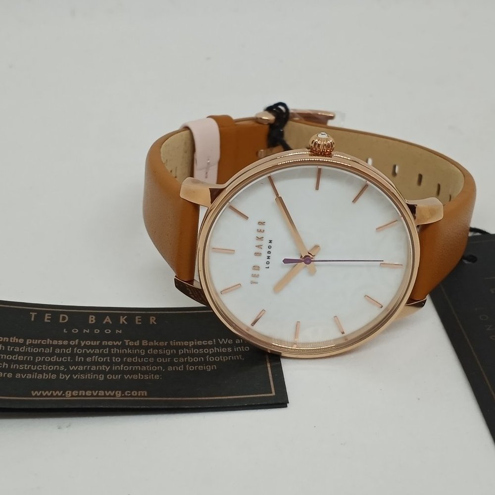 Ted Baker TE50013007 Women's 40mm Rose Gold S/Steel MOP Dial Watch - NWT - Picture 4 of 10
